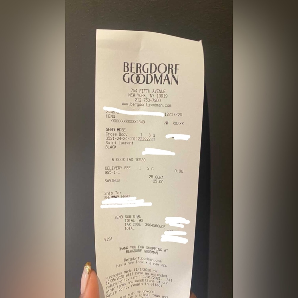 Saint Laurent mini crossbody chain wallet - Picture 13 of 13